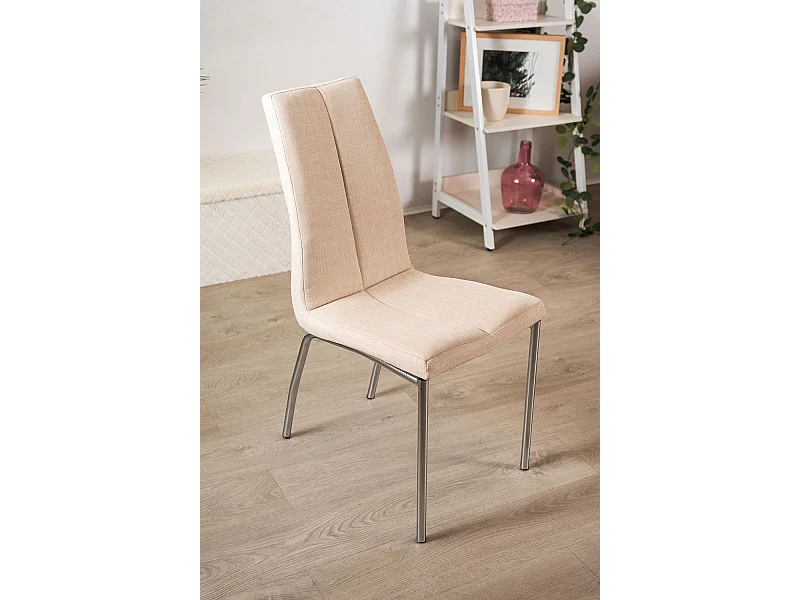 Sillas Comedor - Silla Humi Tela - Beige
