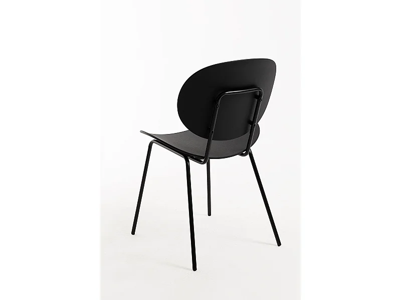 Sillas Comedor - Silla Dony - Negro