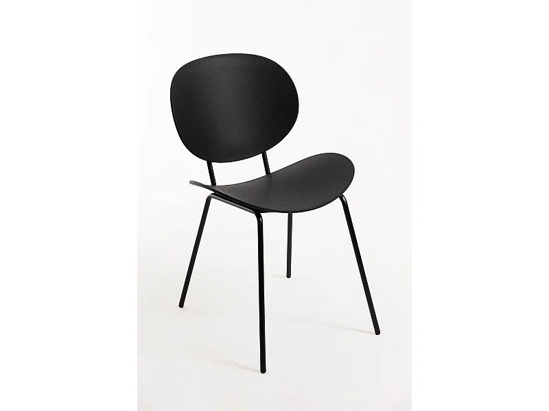 Sillas Comedor - Silla Dony - Negro