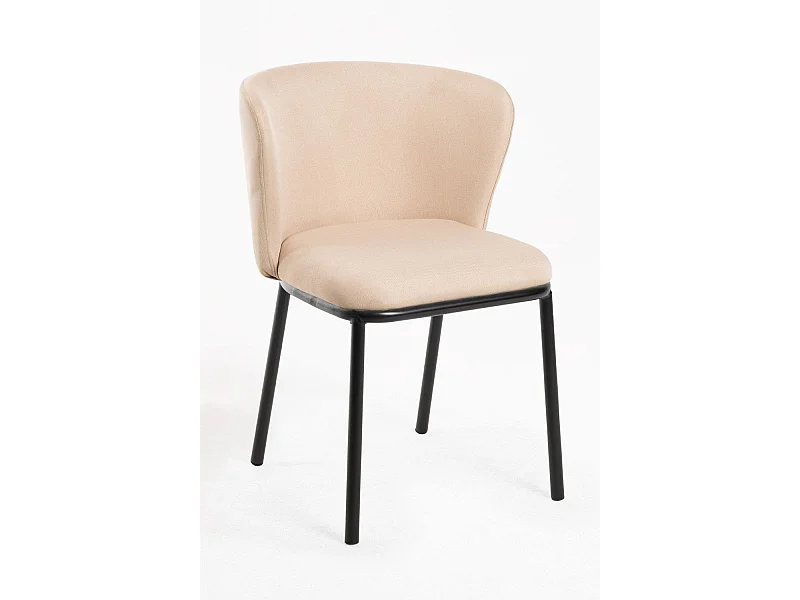 Sillas Comedor - Silla Nati Tela - Beige