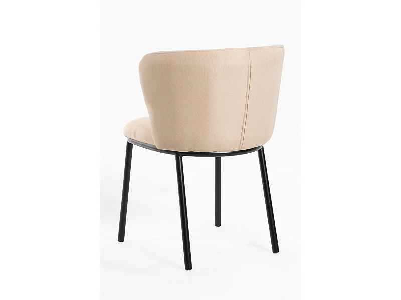 Sillas Comedor - Silla Nati Tela - Beige