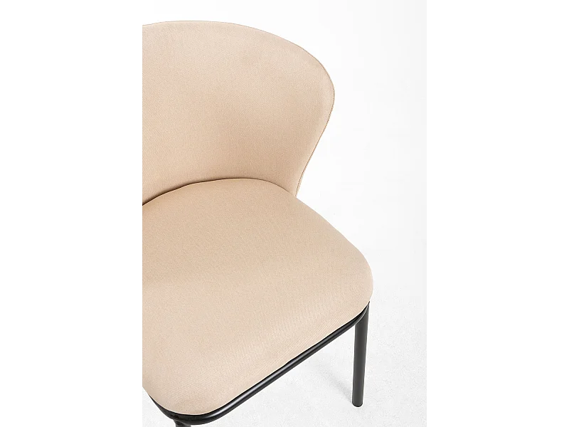 Sillas Comedor - Silla Nati Tela - Beige