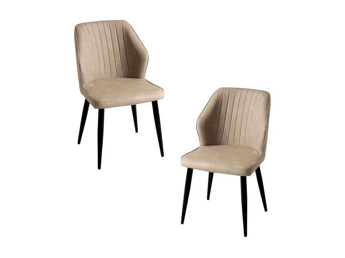 Packs Sillas Comedor - Pack 2 Sillas Wenye - Beige