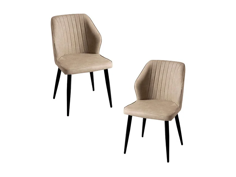 Packs Sillas Comedor - Pack 2 Sillas Wenye - Beige