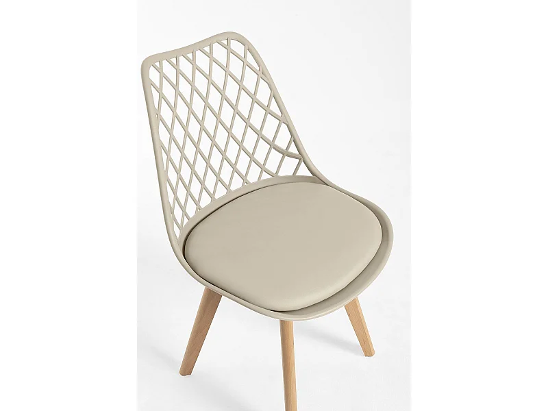 Packs Sillas Comedor - Pack 6 Sillas Mima - Greige