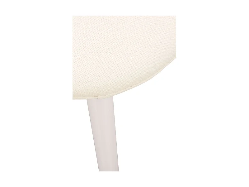 Packs Sillas Comedor - Pack 6 Sillas White Teok Tela - Blanco