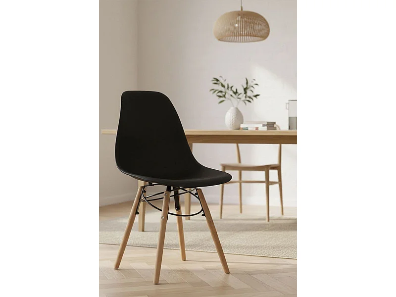 Sillas Comedor - Silla Nedi - Negro