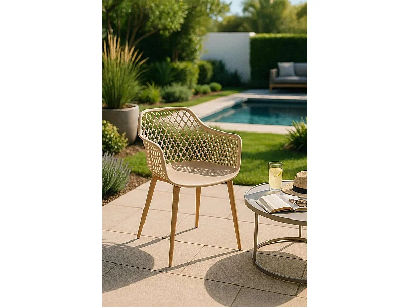 Sillas Comedor - Silla Tyva - Beige