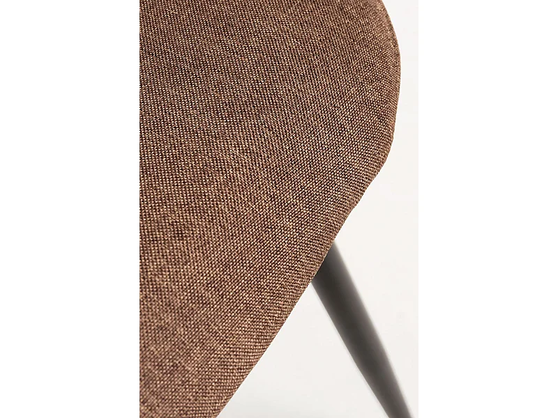 Packs Sillas Comedor - Pack 4 Sillas Black Teok Tela - Marrón