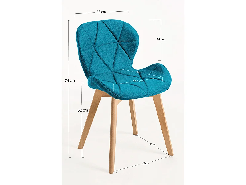 Silla Zie Tela - Verde