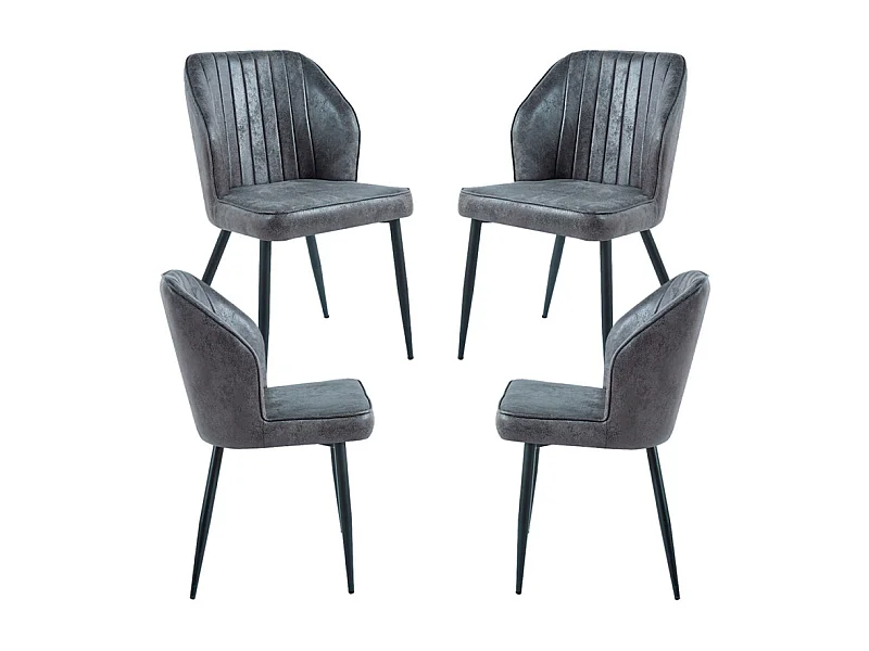 Packs Sillas Comedor - Pack 4 Sillas Wenye - Gris