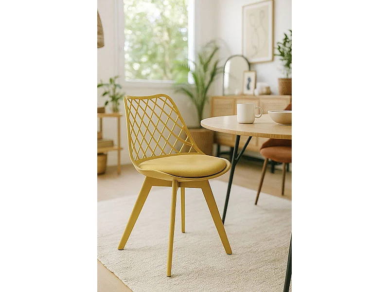 Sillas Comedor - Silla Mima Suprym - Mostaza