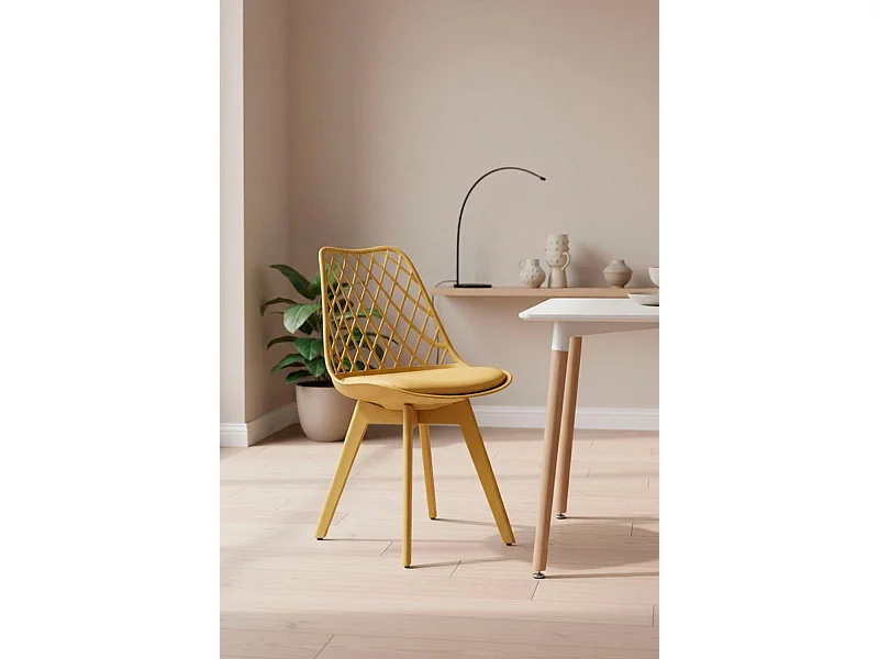 Sillas Comedor - Silla Mima Suprym - Mostaza