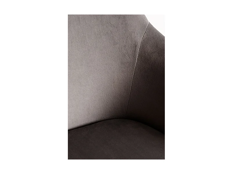 Sillas Comedor - Silla Puan Terciopelo - Gris oscuro