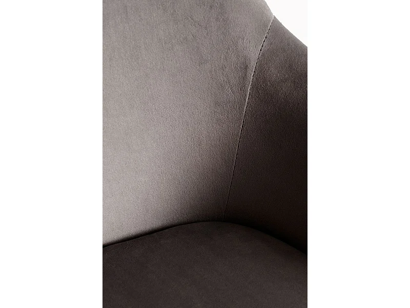 Sillas Comedor - Silla Puan Terciopelo - Gris oscuro