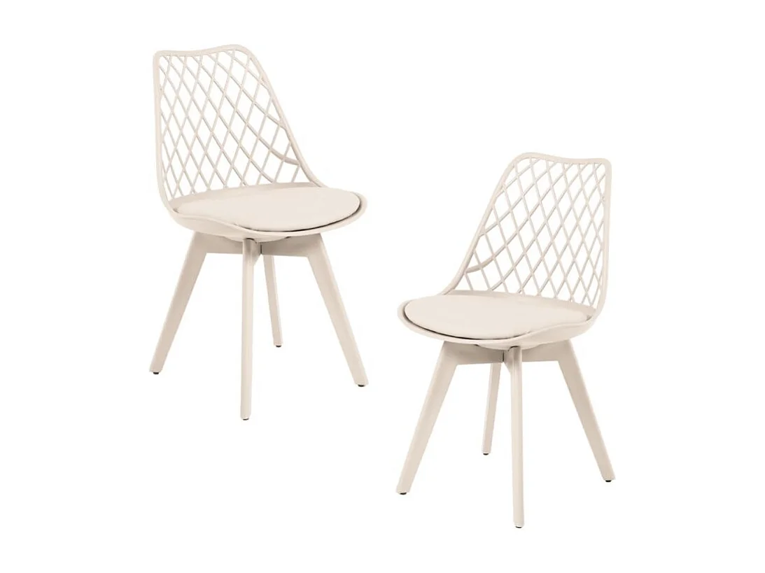 Packs Sillas Comedor - Pack 2 Sillas Mima Suprym - Beige