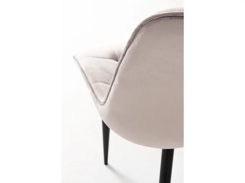 Packs Sillas Comedor - Pack 4 Sillas Cade Terciopelo - Gris