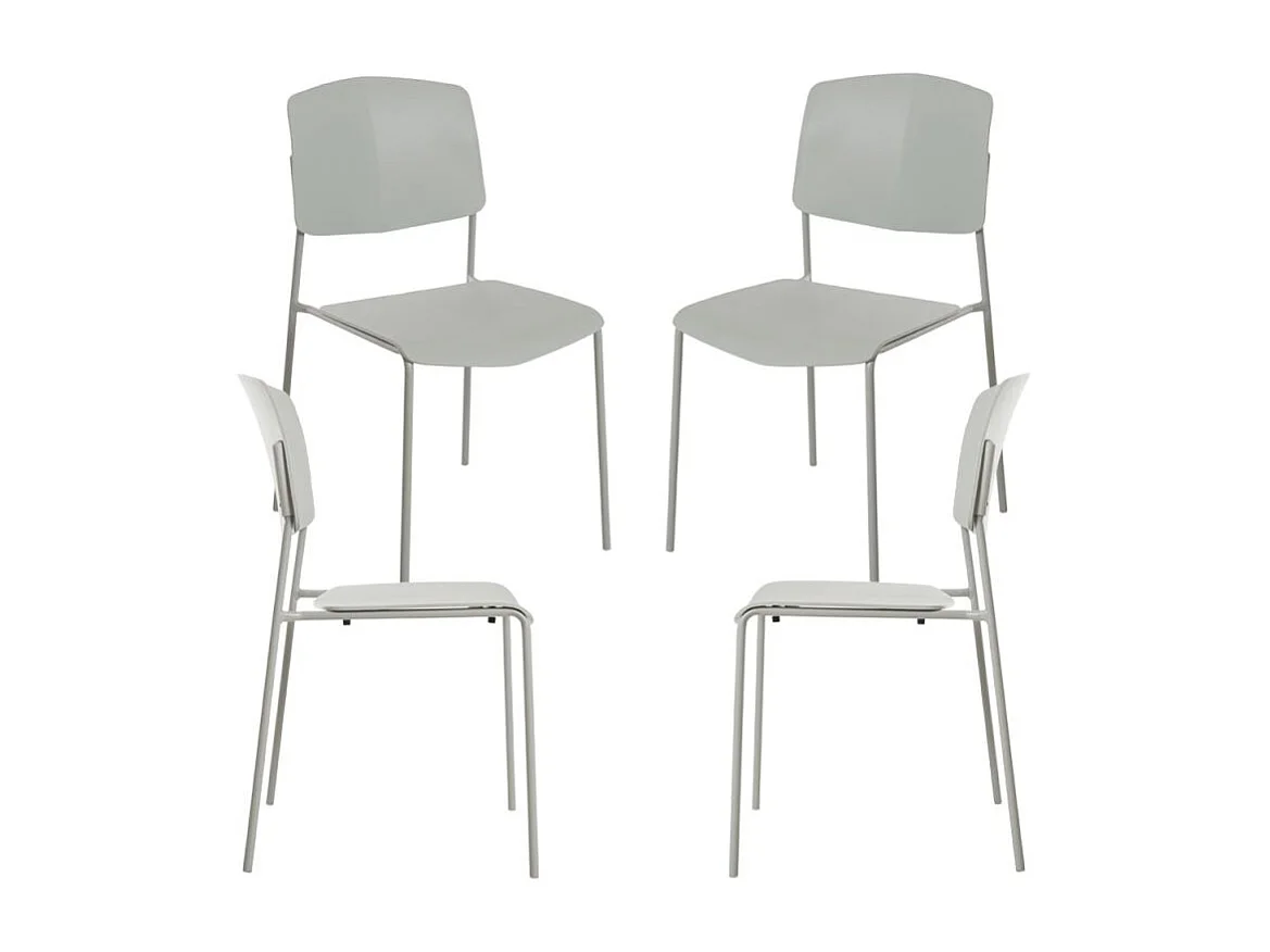 Packs Sillas Comedor - Pack 4 Sillas Chiel - Gris