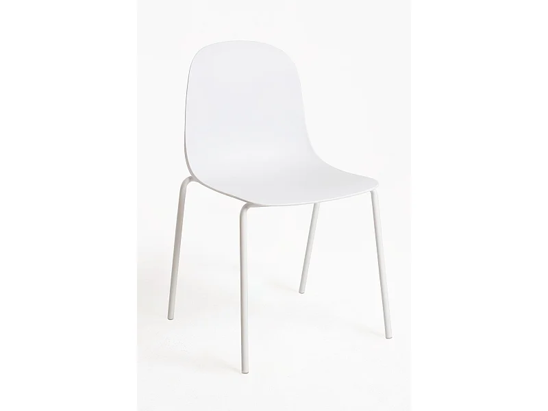 Sillas Comedor - Silla Luson - Blanco