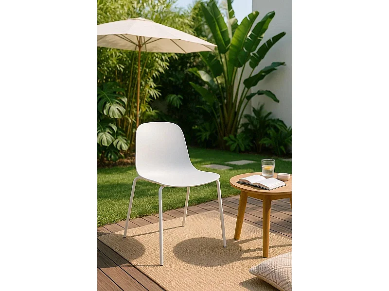 Sillas Comedor - Silla Luson - Blanco