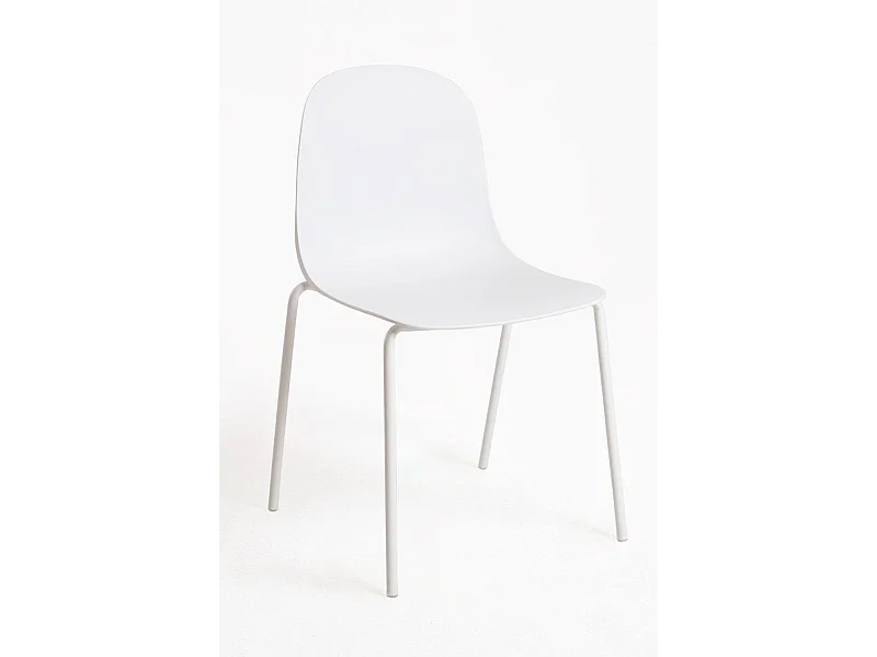 Sillas Comedor - Silla Luson - Blanco