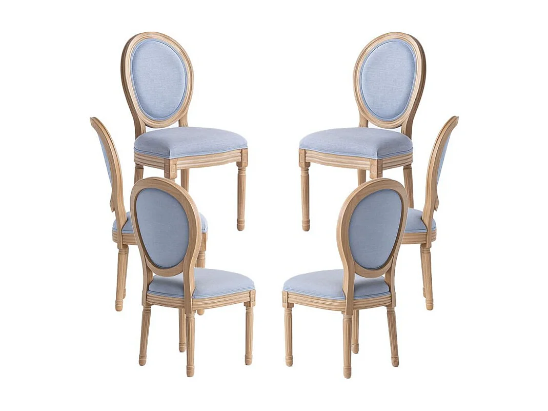 Packs Sillas Comedor - Pack 6 Sillas Palace - Gris oscuro