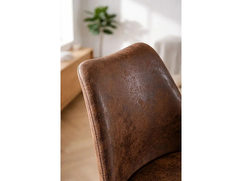 Sillas Comedor - Silla Synk Vintage - Marrón