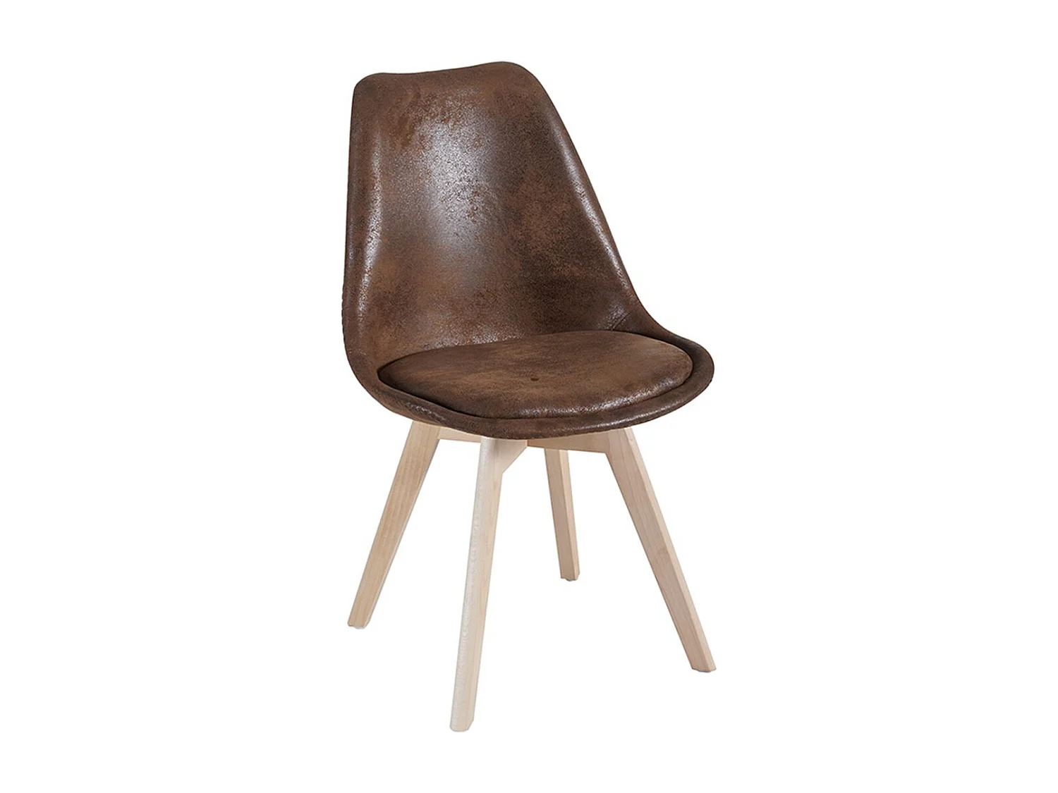 Sillas Comedor - Silla Synk Vintage - Marrón