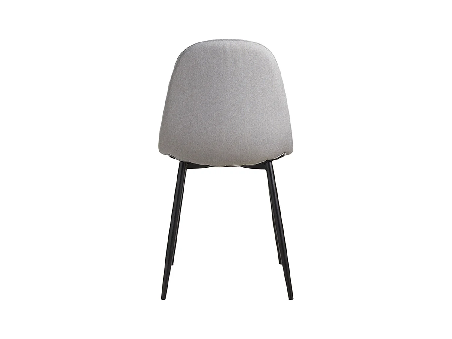 Packs Sillas Comedor - Pack 4 Sillas Black Teok Tela - Gris claro