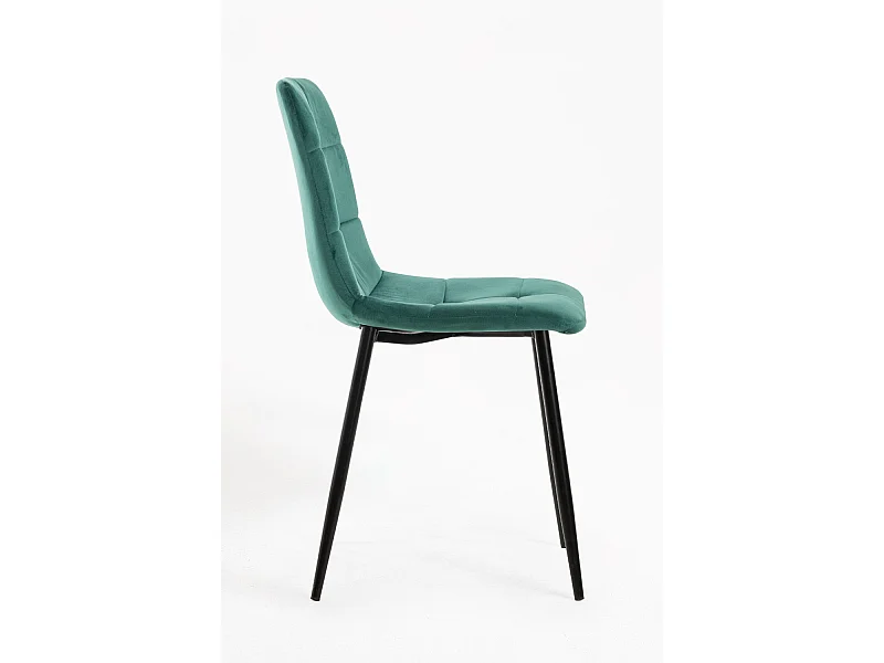 Sillas Comedor - Silla Daris Terciopelo - Verde