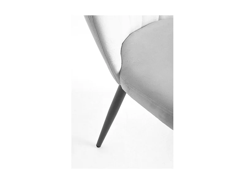 Packs Sillas Comedor - Pack 4 Sillas Luk Terciopelo - Gris claro