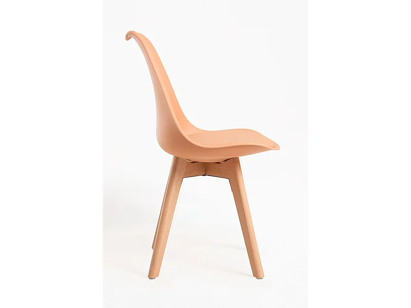 Sillas Comedor - Silla Synk Basic - Naranja claro