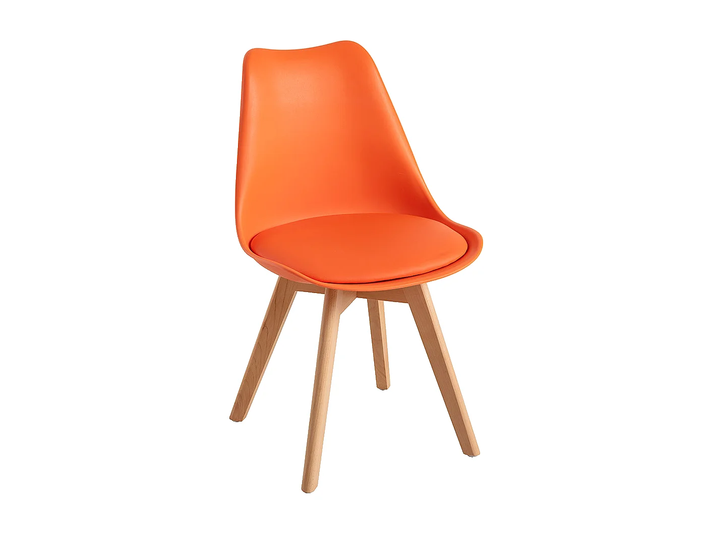 Sillas Comedor - Silla Synk Basic - Naranja claro