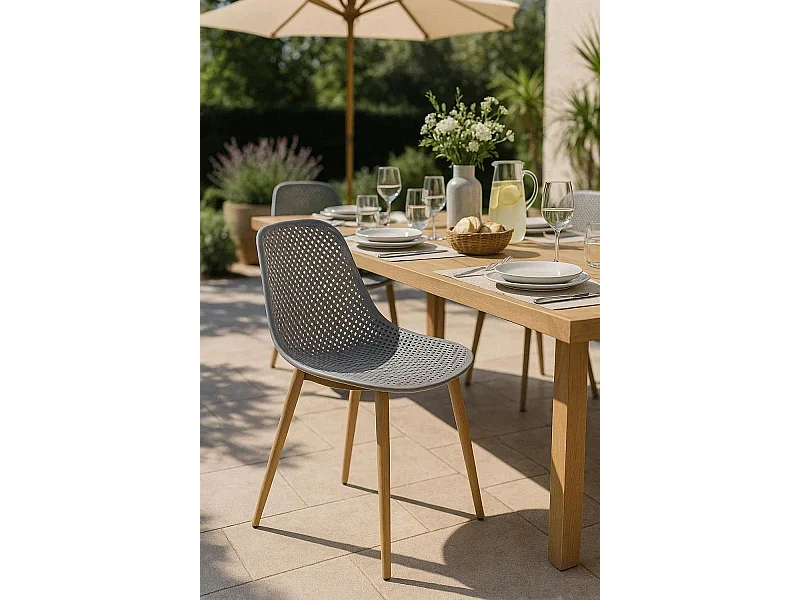 Sillas Comedor - Silla Dabel - Gris