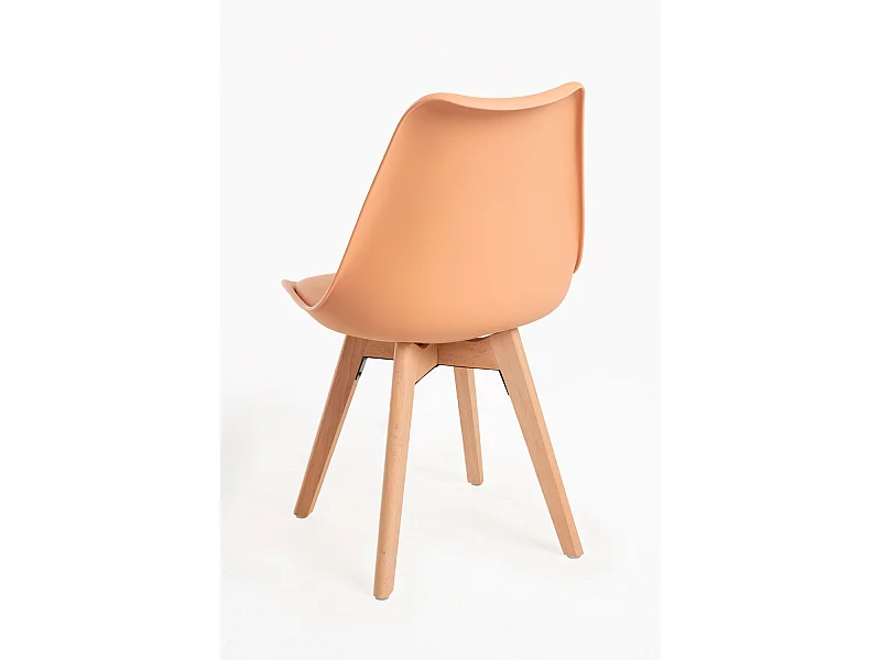 Packs Sillas Comedor - Pack 6 Sillas Synk Basic - Naranja claro