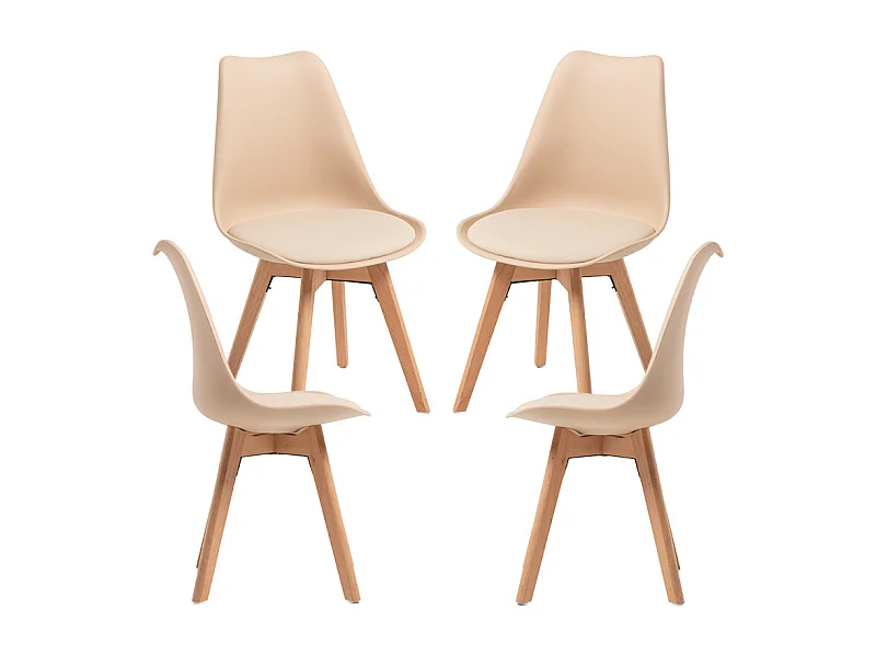 Packs Sillas Comedor - Pack 4 Sillas Synk Basic - Arena