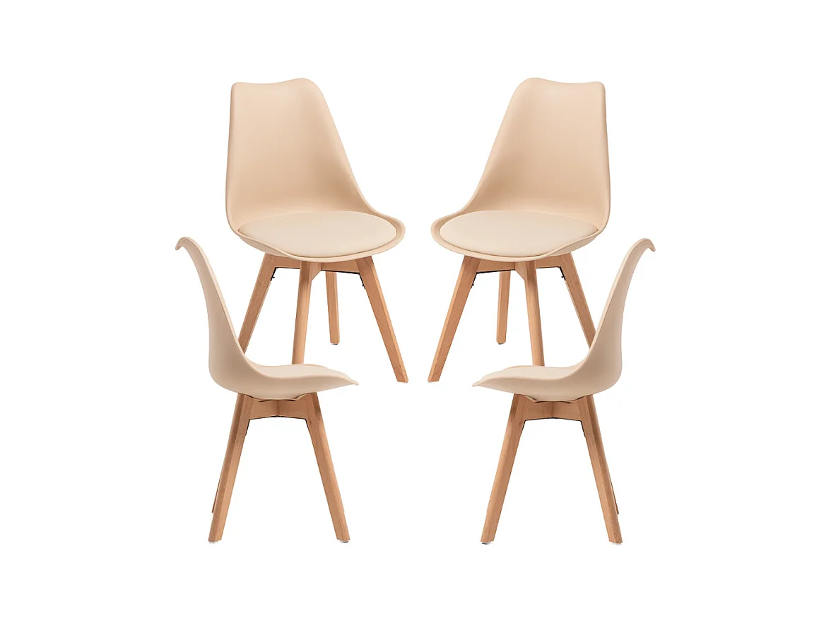 Packs Sillas Comedor - Pack 4 Sillas Synk Basic - Arena