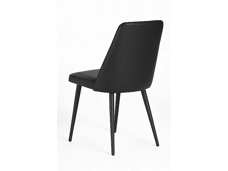 Sillas Comedor - Silla Betros Polipiel - Negro