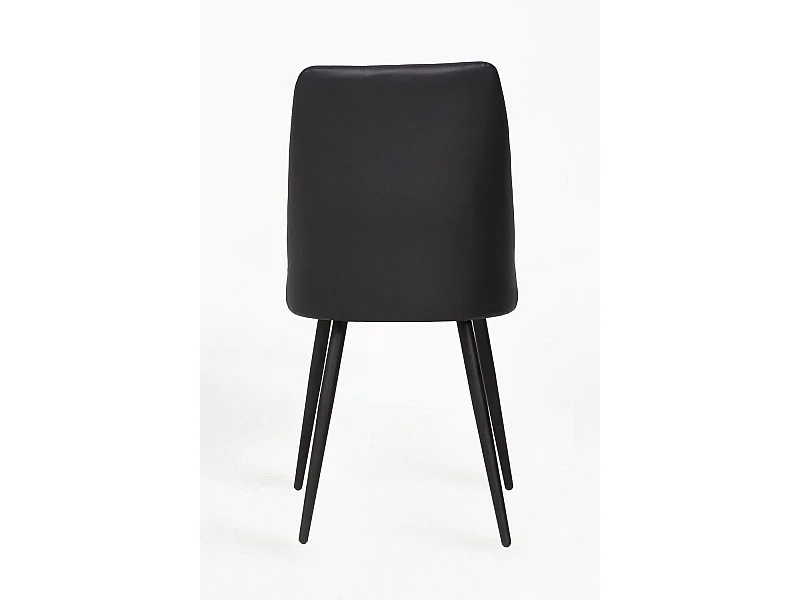 Sillas Comedor - Silla Betros Polipiel - Negro