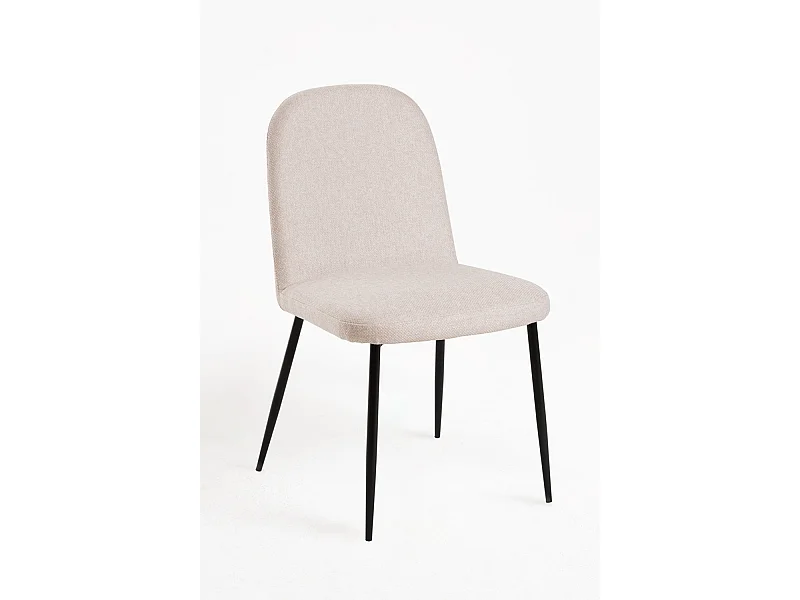 Sillas Comedor - Silla Libry Tela - Beige