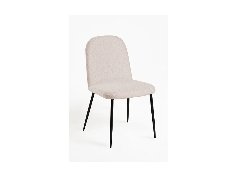 Sillas Comedor - Silla Libry Tela - Beige