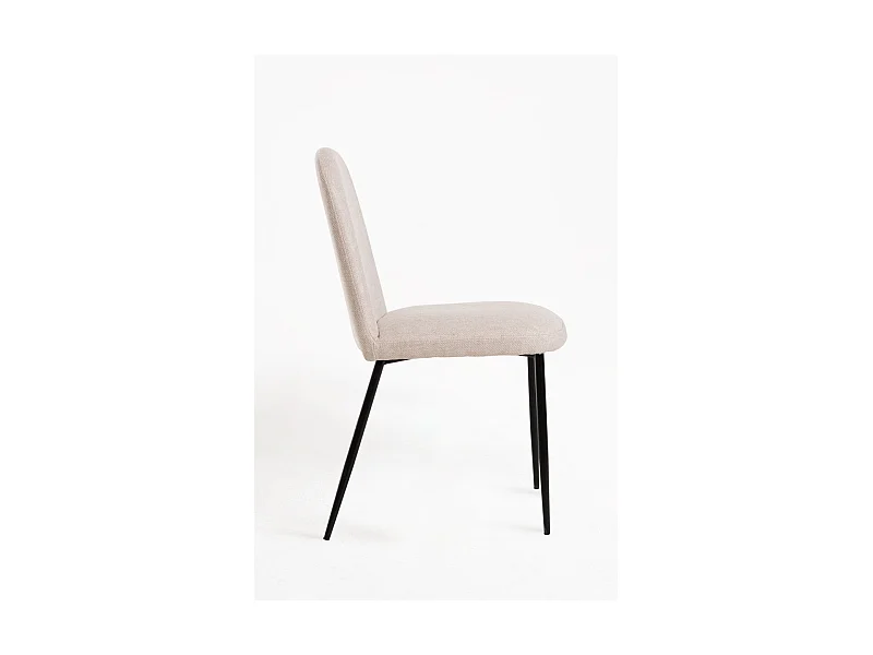 Sillas Comedor - Silla Libry Tela - Beige