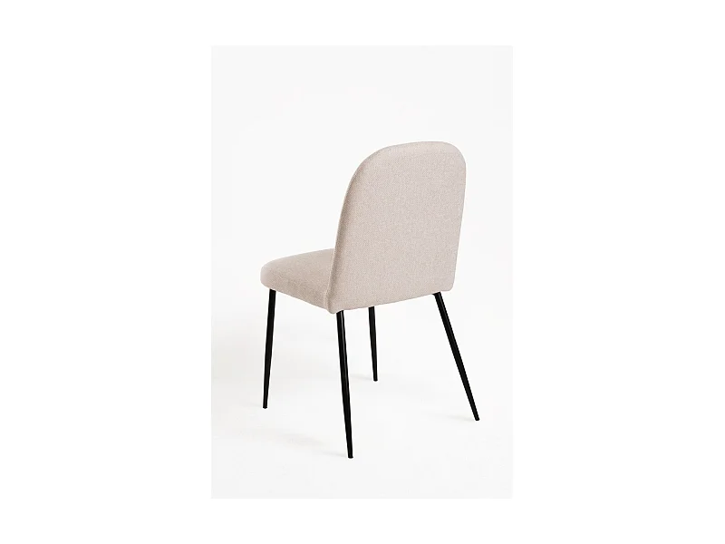 Sillas Comedor - Silla Libry Tela - Beige