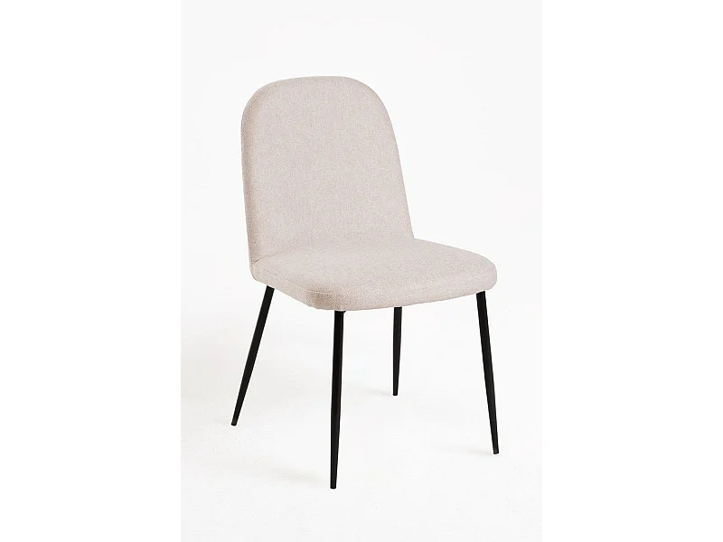 Sillas Comedor - Silla Libry Tela - Beige