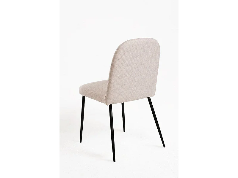 Sillas Comedor - Silla Libry Tela - Beige