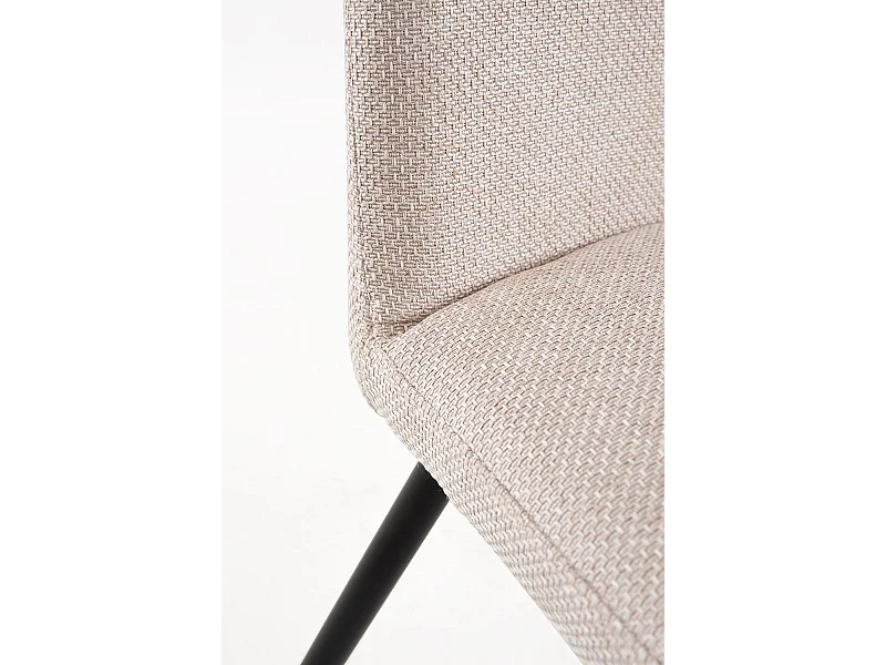 Sillas Comedor - Silla Libry Tela - Beige