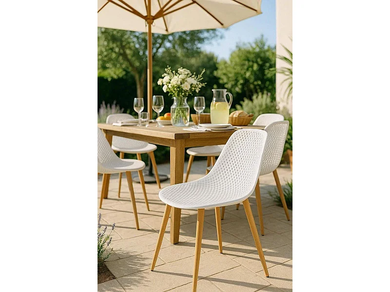 Sillas Comedor - Silla Dabel - Blanco