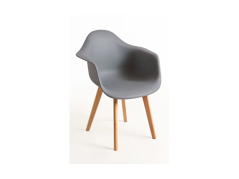 Packs Sillas Comedor - Pack 4 Sillas Belu - Gris oscuro