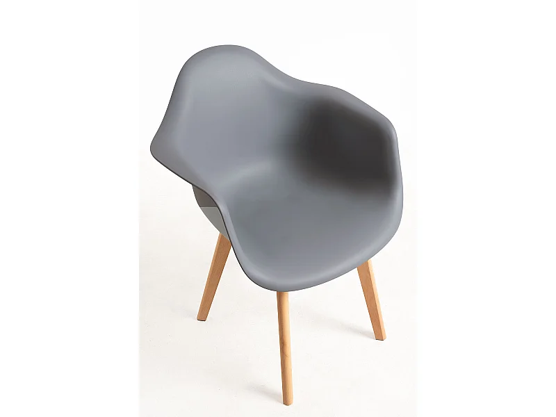 Packs Sillas Comedor - Pack 4 Sillas Belu - Gris oscuro