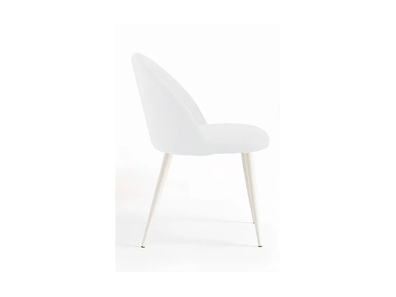 Packs Sillas Comedor - Pack 4 Sillas White Vint Tela - Blanco